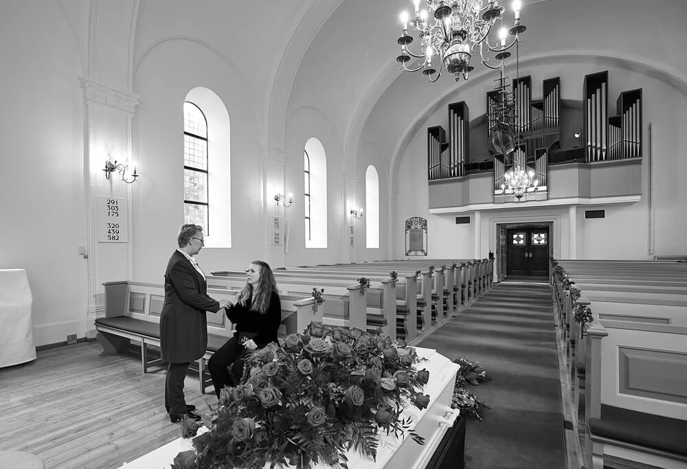 Bedemand fra begravelsesforretning nær Søborg, Gladsaxe, Herlev, Valby, Enghave, København K, Egedal, Frederiksberg
